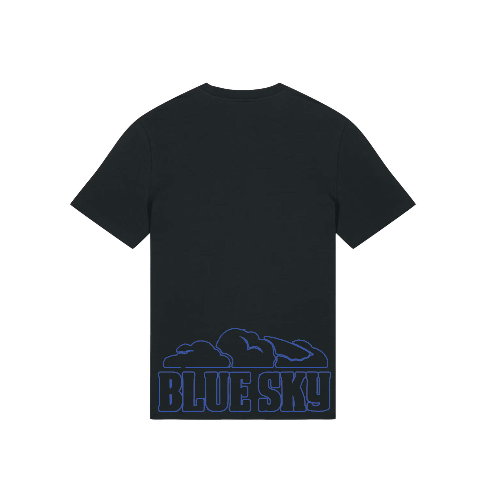 Tshirt Noir Blue Sky