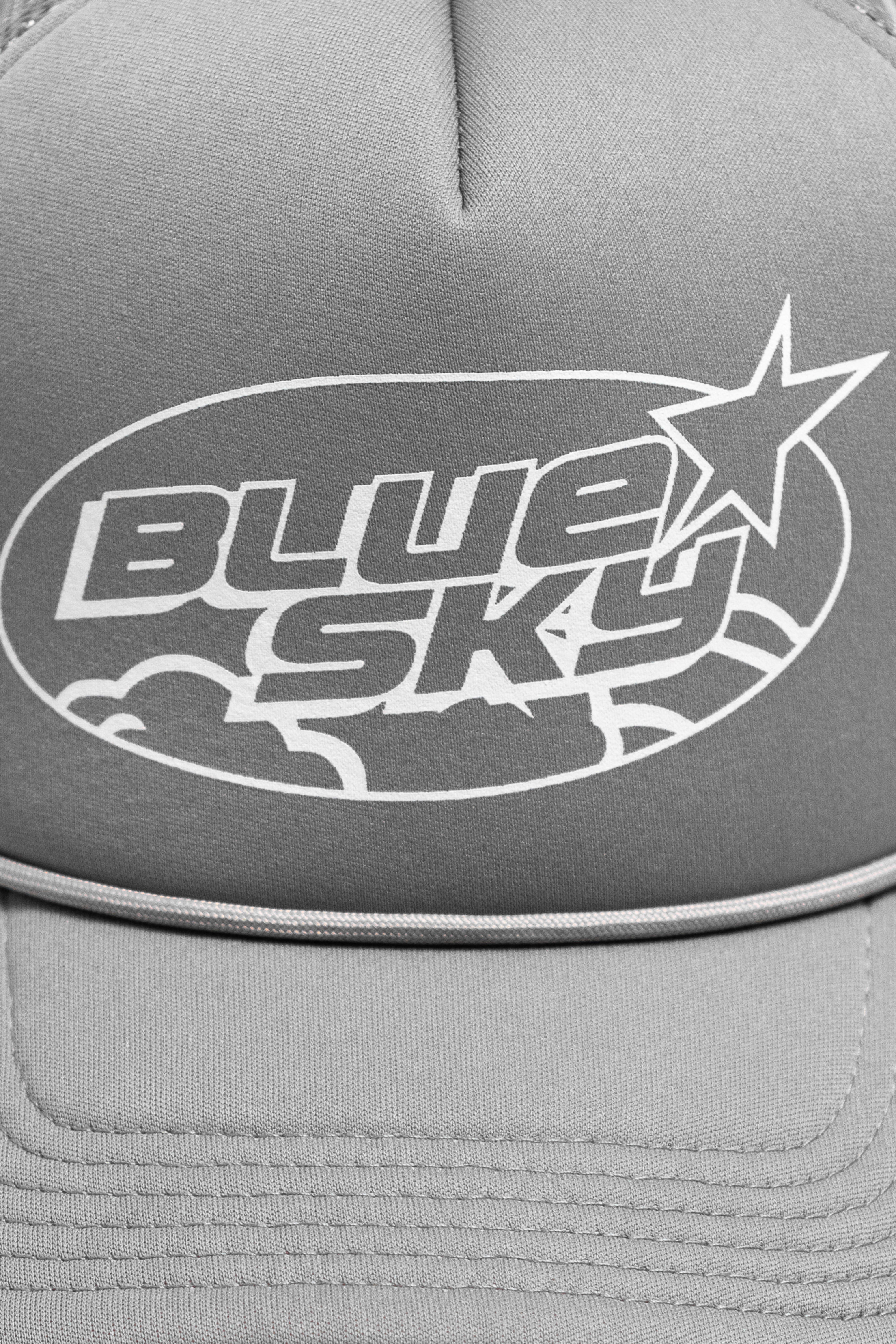 Casquette en mesh Grise