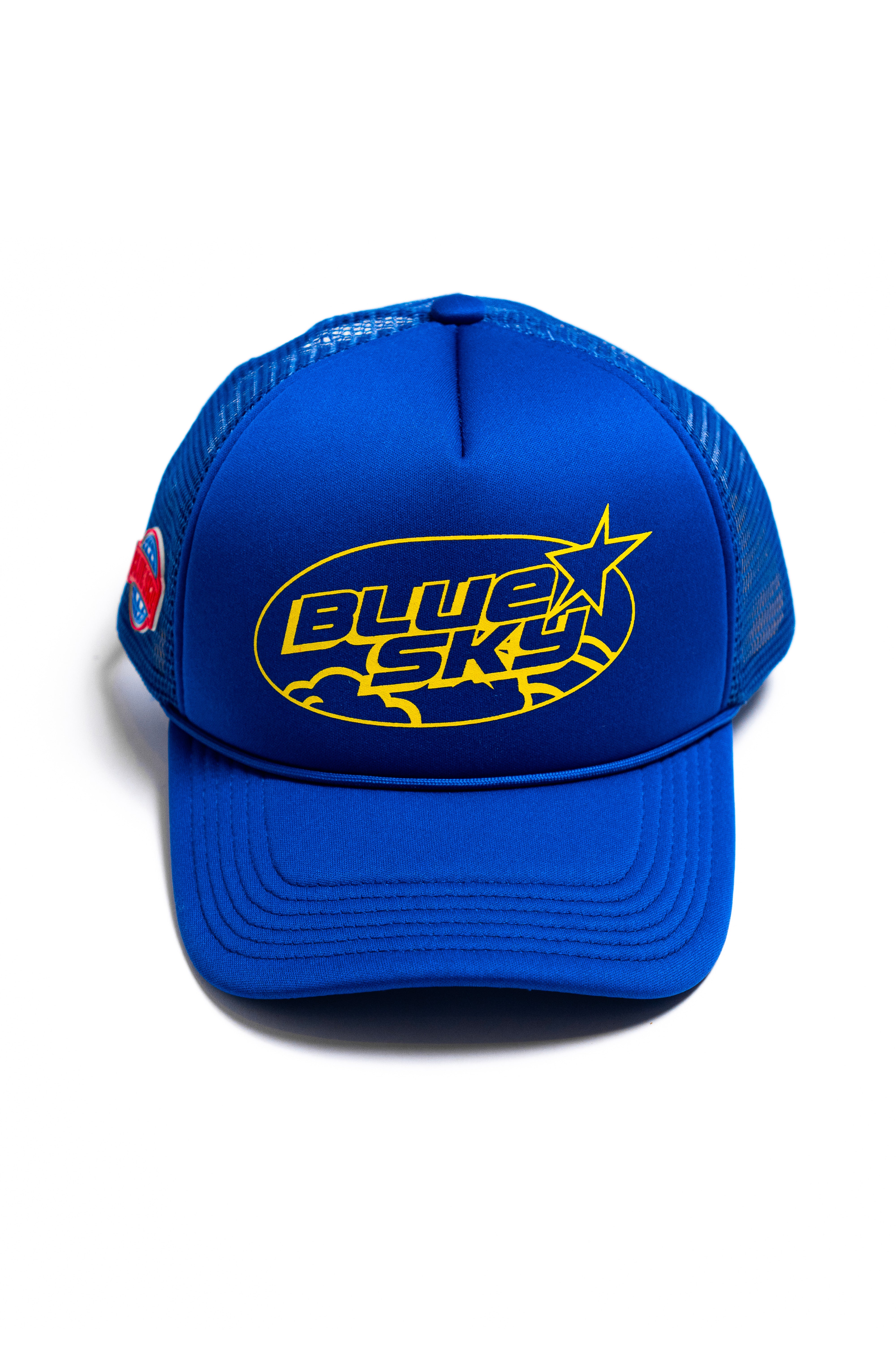 Casquette en mesh Bleue